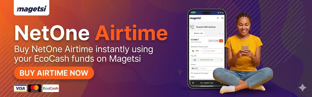 Buy airtime with Magetsi